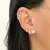 Piercing com duas correntes penduradas prata 925 na internet