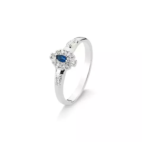 Anel Azul Safira - comprar online