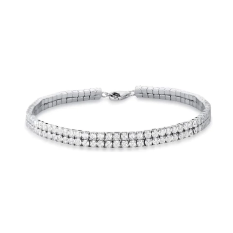 Pulseira Dupla Riviera Prata 925 - comprar online