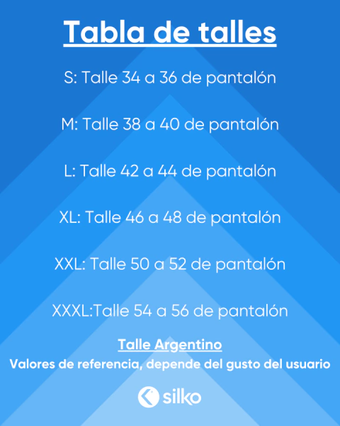 TABLA DE TALLES - comprar online