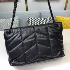Imagem do Bolsa Saint Laurent LouLou Puffer "All Black"