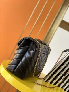 Bolsa Saint Laurent LouLou "Black&Gold"