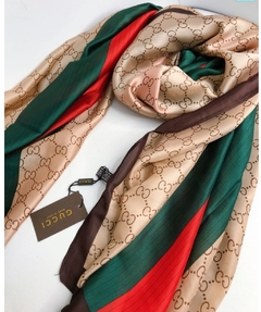 Lenço de Seda Gucci - comprar online