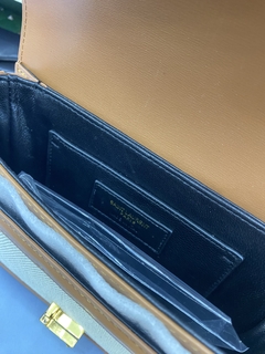 Imagem do Bolsa Saint Laurent Solferino "Brown/Beige