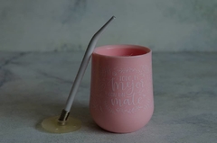 Mate plastico + bombilla - comprar online