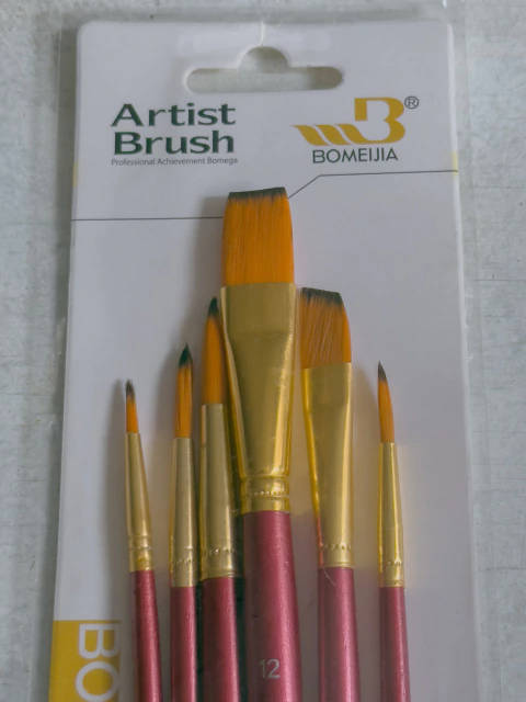 Pinceles x 6 unidades