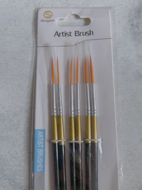 Pinceles x 6 unidades