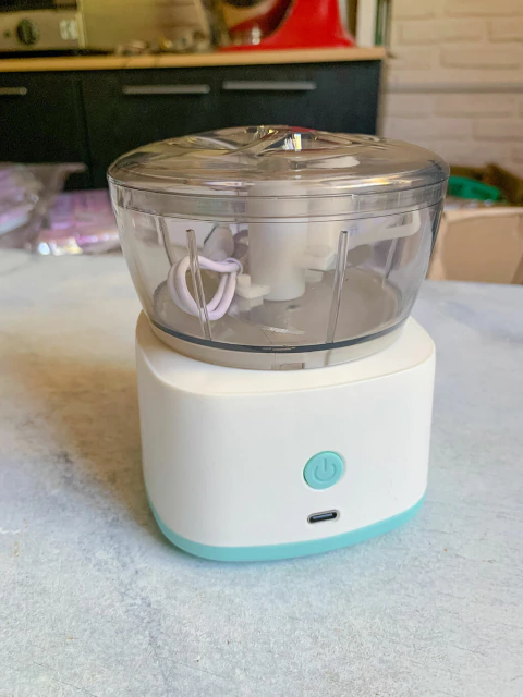 Mini procesadora/batidora inalámbrica