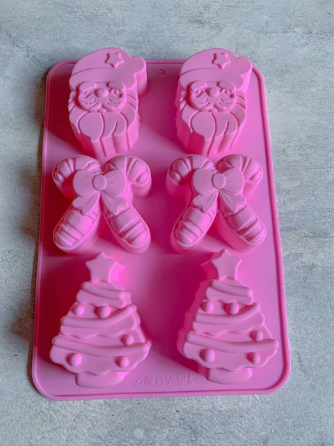 Molde silicona Navidad apto horno