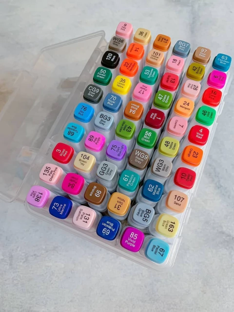 Marcadores doble punta x 60 unidades