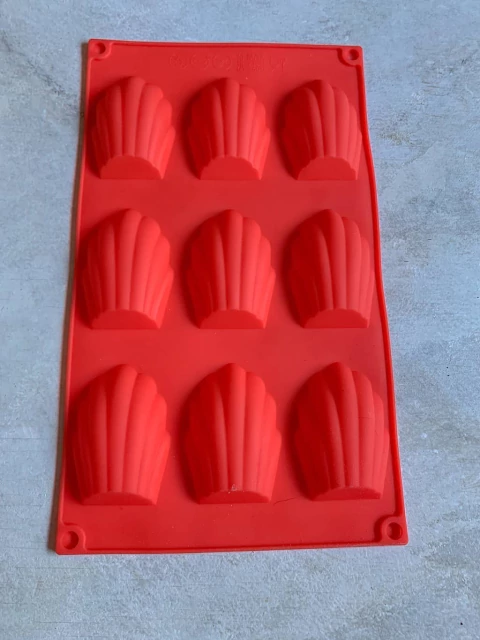 Molde silicona madeleines