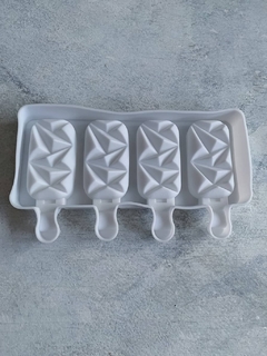 Molde de silicona mini paletas heladas 4