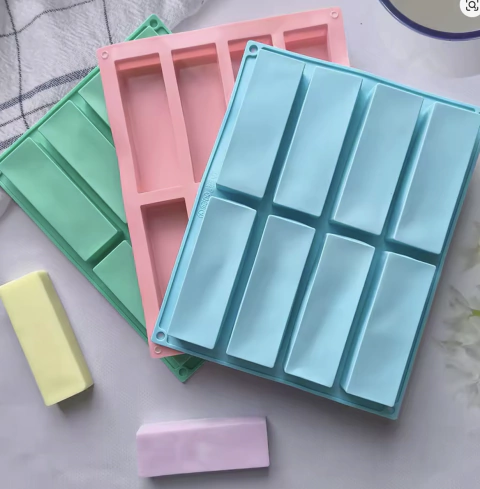 Molde para bañar obleas/barritas apto horno