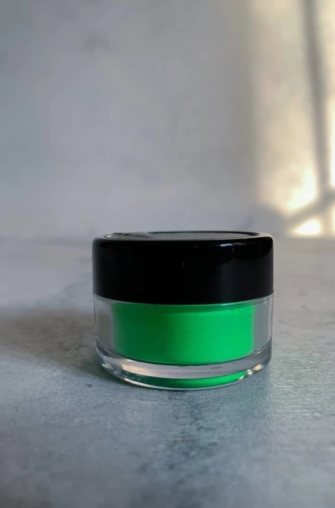 Colorante neon verde