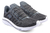 Imagem do Kit 2 Pares De Tênis Caminhada Academia Runway Training Masculino - Preto/Verde E Grafite