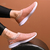 Tênis Meia Sem Cadarço Leve Macio Slip On Runway Feminino na internet