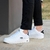 Kit 3 Pares De Tênis Estilo Retrô Sneaker Runway Sportswear Masculino - Branco/Preto E Preto/Branco E Branco - comprar online