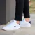 Kit 3 Pares De Tênis Estilo Retrô Sneaker Runway Sportswear Masculino - Branco/Preto E Preto/Branco E Branco - comprar online