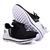 Imagem do Kit 2 Pares Tênis Esportivo Academia Runway Running Feminino - Preto/Verde E Branco/Preto