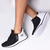 Kit 2 Pares Tênis Esportivo Academia Runway Running Masculino - Preto/Verde E Branco/Preto