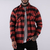Camisa leñadora roja/negro
