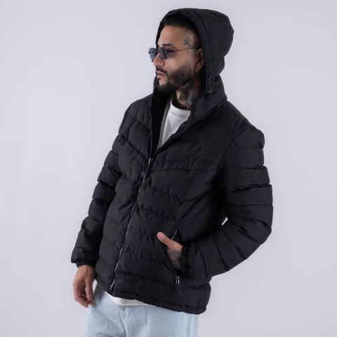 Puffer lost negro - comprar online