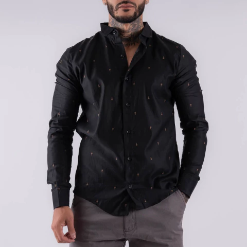 camisa bled negra