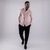 Camisa mao larga rosa - No Tan Distintos