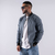 Campera bomber gris