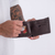 Billetera line brown - comprar online