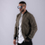 Campera bomber verde