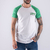Remera rangla bl/verde - comprar online