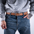 Cinto reversible negro/suela - tienda online