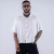 Camisa Lef lino blanca - comprar online