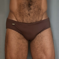 Sunga Slim Brownie (marrom castanho) - EXODIA RIO BEACHWEAR