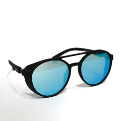 Óculos de Sol com Lente Redonda Espelhada na internet