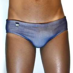 Sunga SLIM Tela Marinho dupla face - loja online