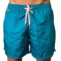 Shorts em Nylon de Poliamida Musgo - comprar online