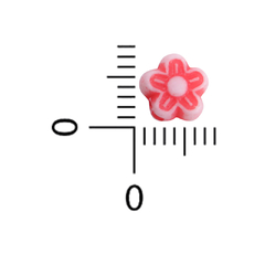 Plastico Infantil Fondo Rosa Flor chica - comprar online