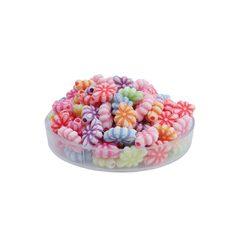 Plastico Infantil Fondo Rosa Flor Larga - ALMACEN DE ARMADO