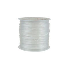 Hilo Elastizado Blanco 0.8 mm x 40 metros - comprar online