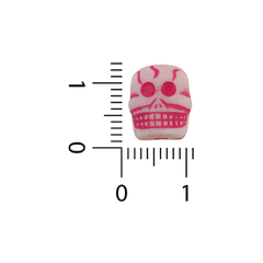 Plastico Infantil Fondo Rosa Calavera - comprar online