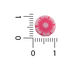 Plastico Infantil Fondo Rosa Flor redonda - comprar online