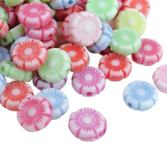 Plastico Infantil Fondo Rosa Flor redonda en internet