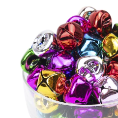 Cascabeles 1.2 cm Mix Color Metalizado - tienda online