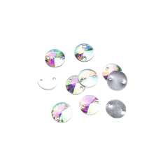 Gema Tornasolada Redonda 10mm - ALMACEN DE ARMADO