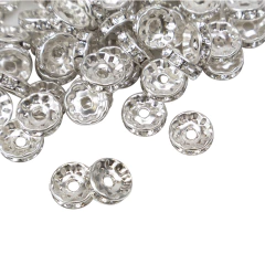 Rondel Strass Cristal 10 mm - comprar online