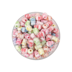 Plastico Infantil Fondo Rosa Calavera