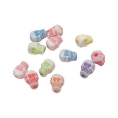 Plastico Infantil Fondo Rosa Calavera en internet