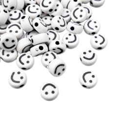 Plastico Plano Blanco Carita Negra 9 mm - comprar online